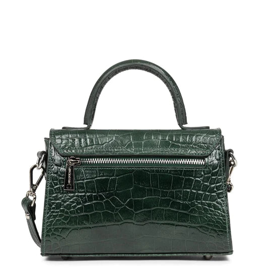 Petit Sac à Main LANCASTER Exotic Croco