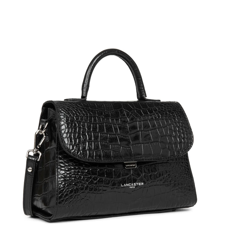 Sac à main LANCASTER Exotic Croco