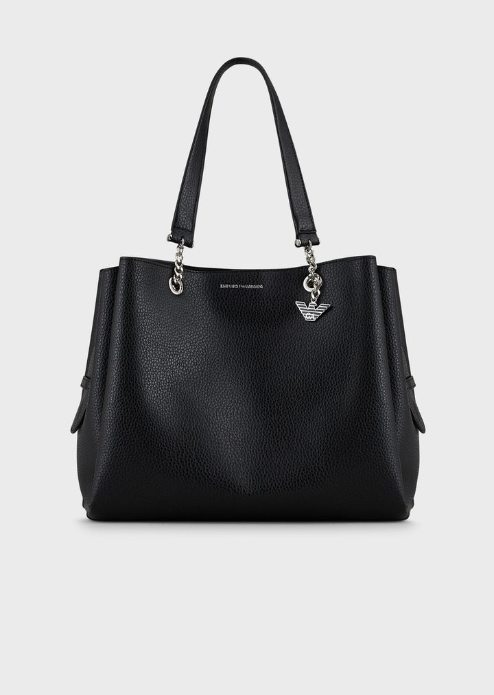 Sac porté épaule Emporio Armani avec logo et charm aigle