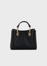 Emporio Armani Mini MyEA Bag imprimé cerf NOIR