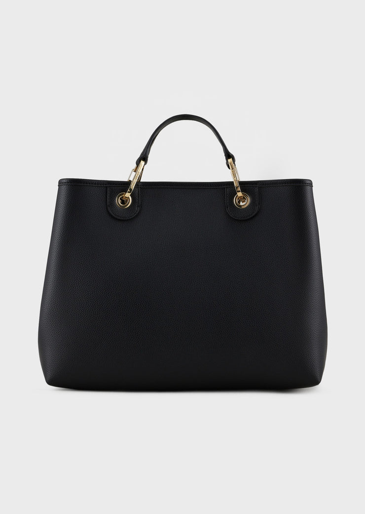 Sac Cabas Emporio Armani imprimé cerf NOIR