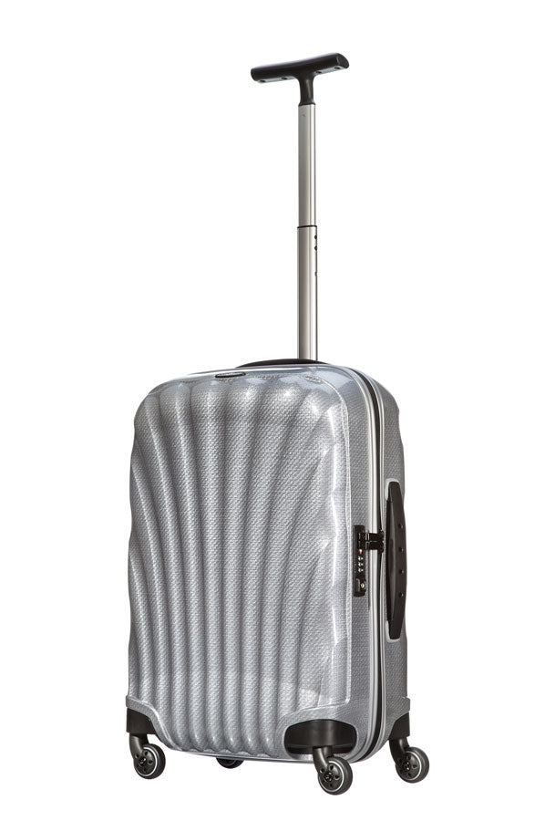Valise Samsonite Cosmolite Spinner 55cm Argent face