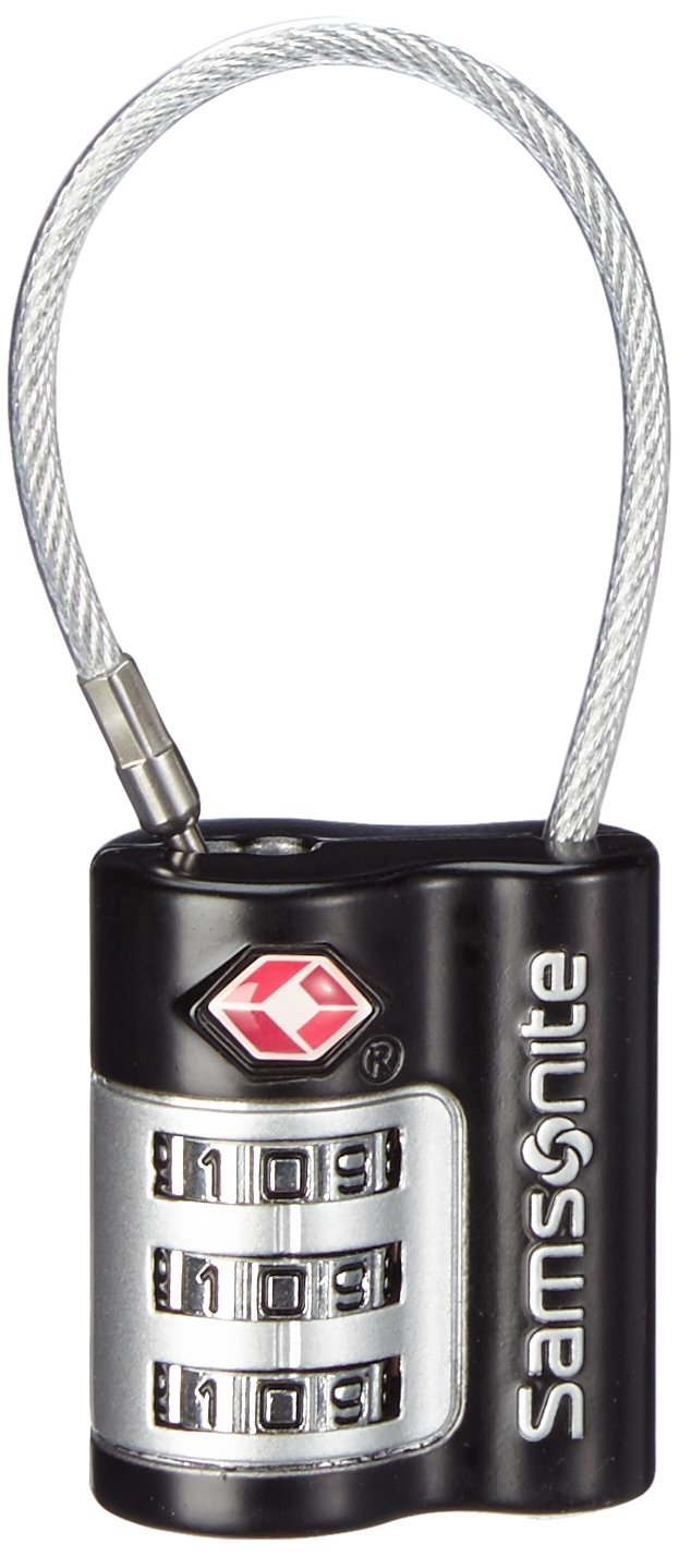 Cadenas Samsonite noir face