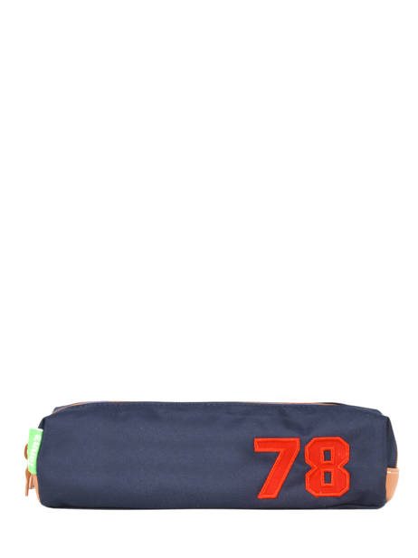 Trousse double Tann's Les Fantaisies Marin Bleu