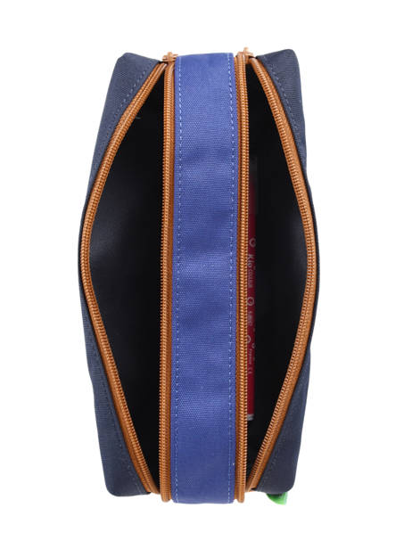 Trousse double Tann's Les Fantaisies Marin Bleu