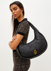 LIU.JO Sac porté main tressé avec logo