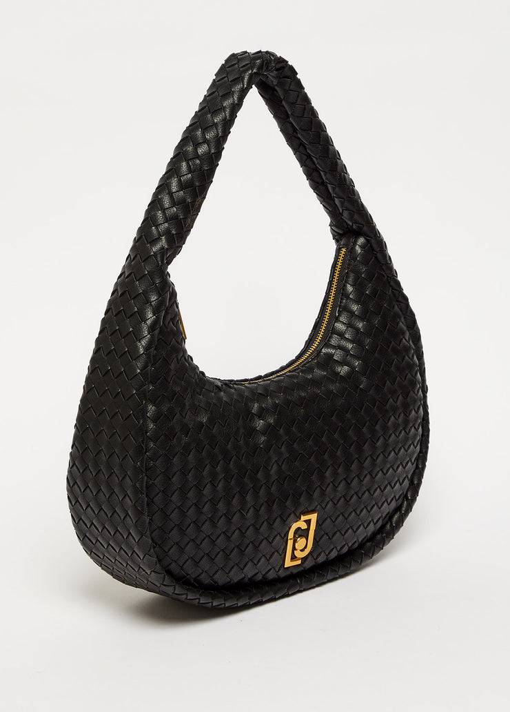 LIU.JO Sac porté main tressé avec logo