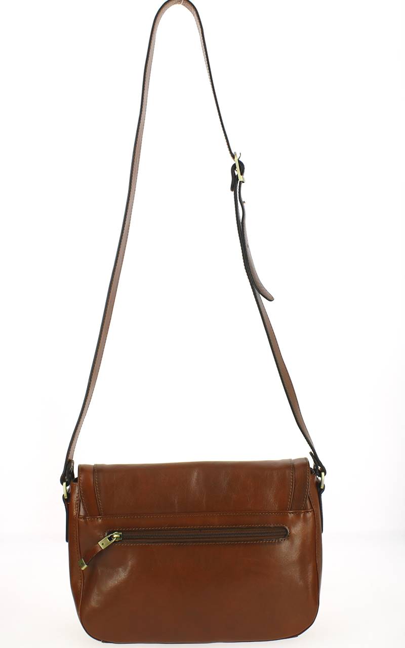 Sœur BELL - Sac bandoulière - marron fonce/marron foncé