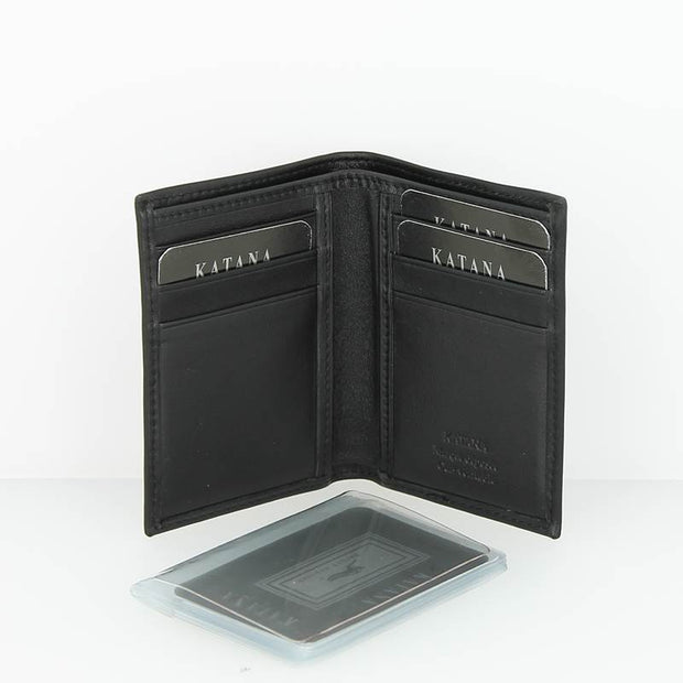Porte cartes KATANA noir intérieur