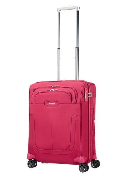Valise Cabine Samsonite Duosphere SPINNER 55/20 EXP GRANITA face