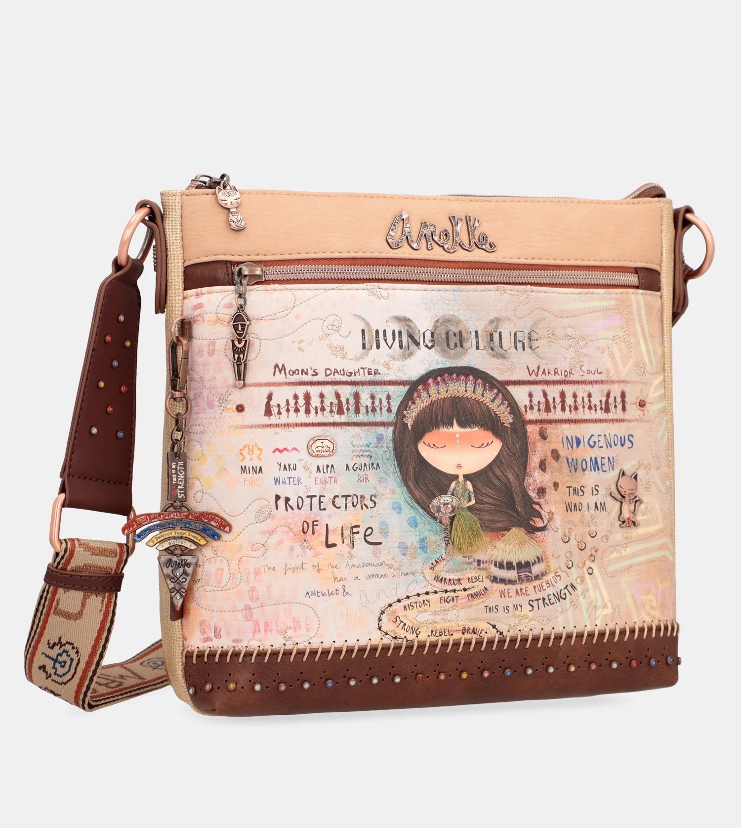 Anekke Umhängetasche Memories Crossbody Bag M Multicolor Anekke Umhängetasche Memories Crossbody Bag M Multicolor