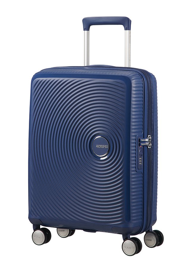 American Tourister SoundBox 55cm Bagage cabine – Bleu marine foncé