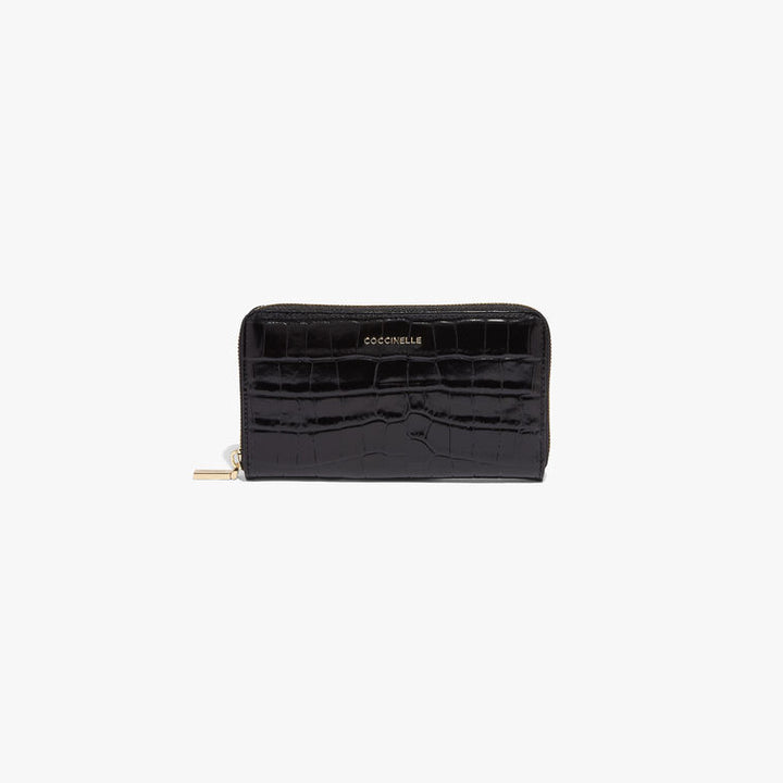 Compagnon Coccinelle Metallic Croco