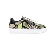 BASKET GUESS VERT CROCO