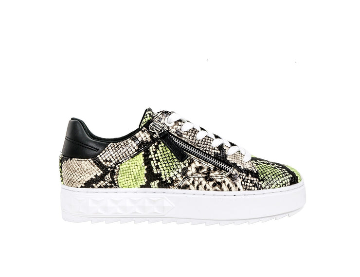 BASKET GUESS VERT CROCO