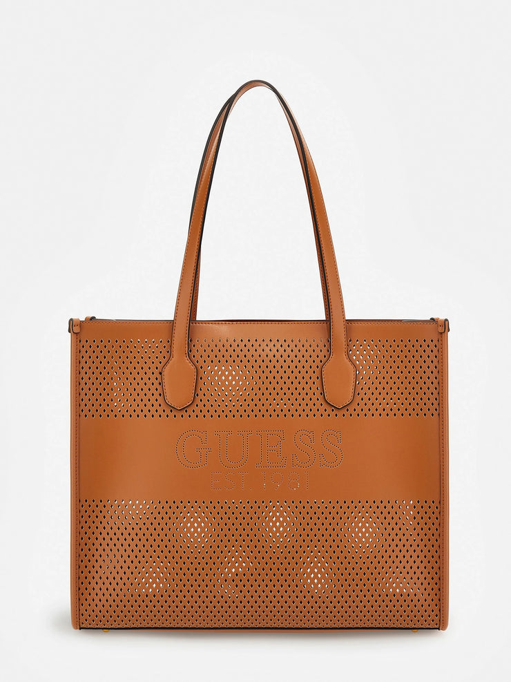 Grand Sac Cabas GUESS Katey Perforé