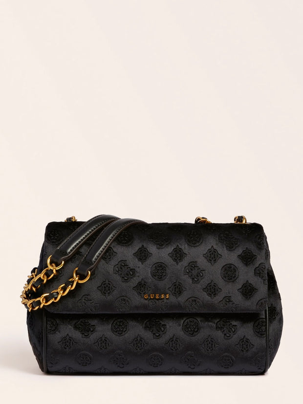 Sac Bandoulière Convertible GUESS Kimi en Velours