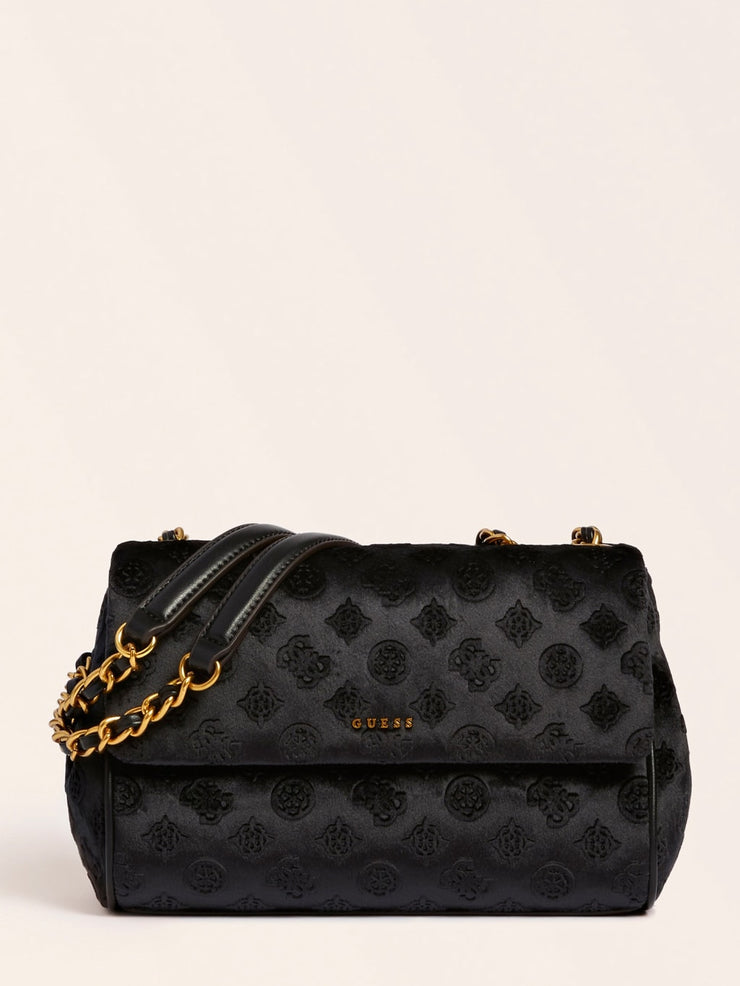Sac Bandoulière Convertible GUESS Kimi en Velours
