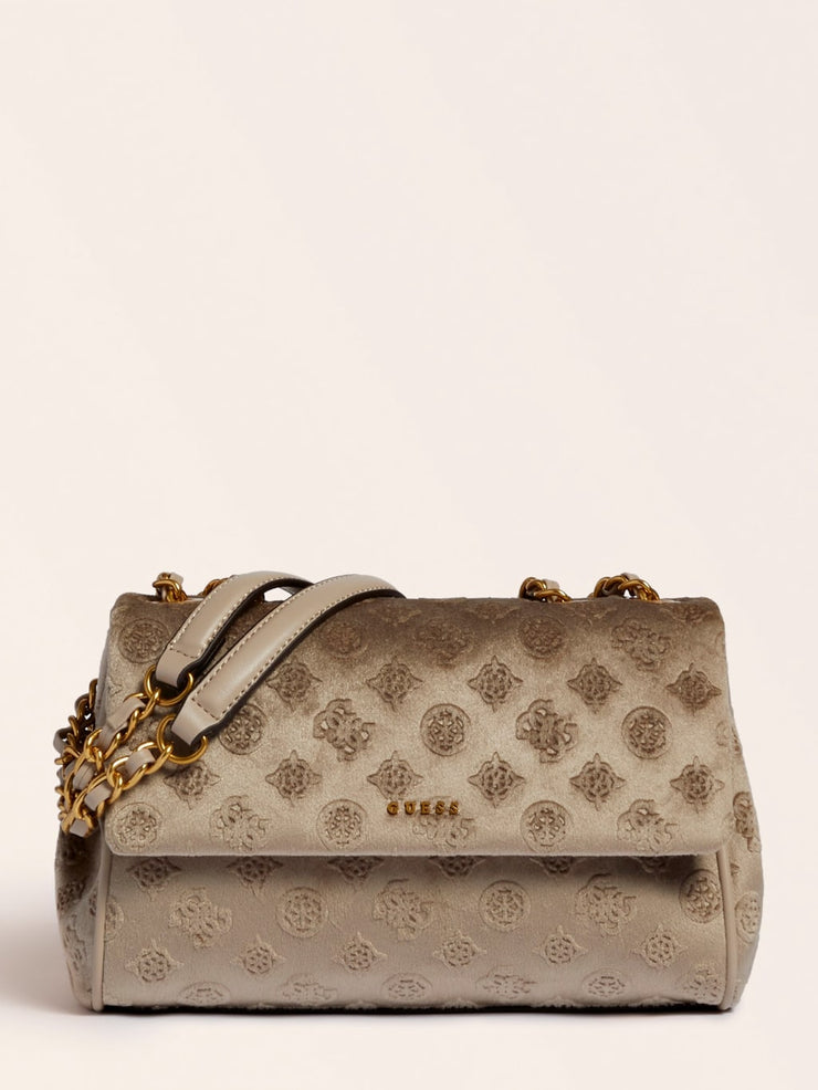 Sac Bandoulière Convertible GUESS Kimi en Velours