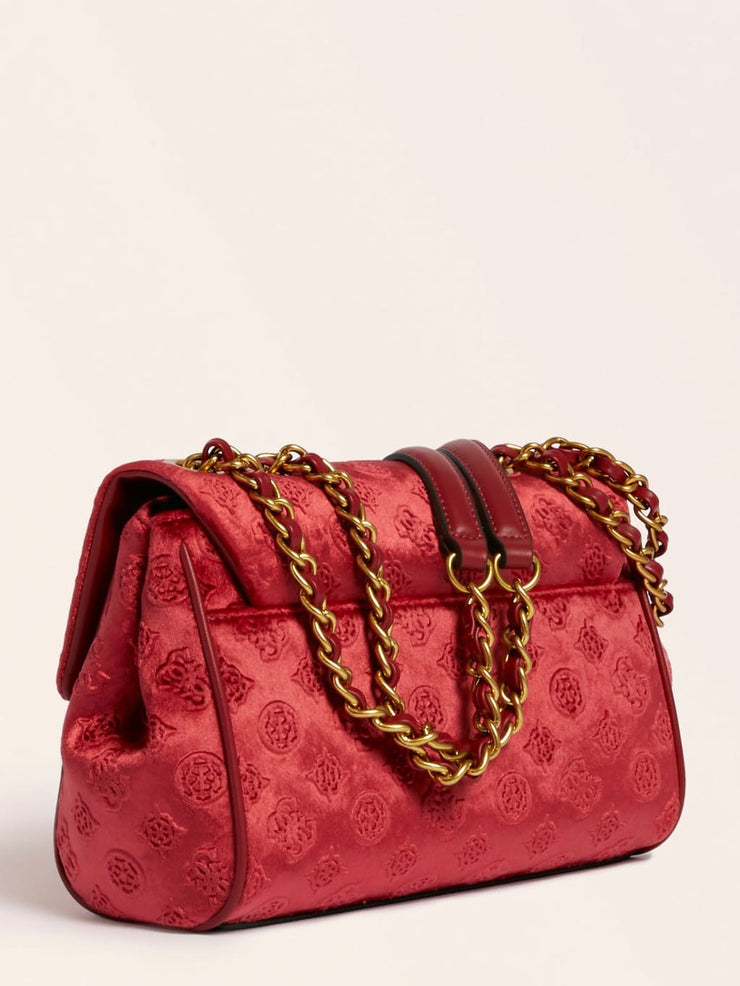 Sac Bandoulière Convertible GUESS Kimi en Velours