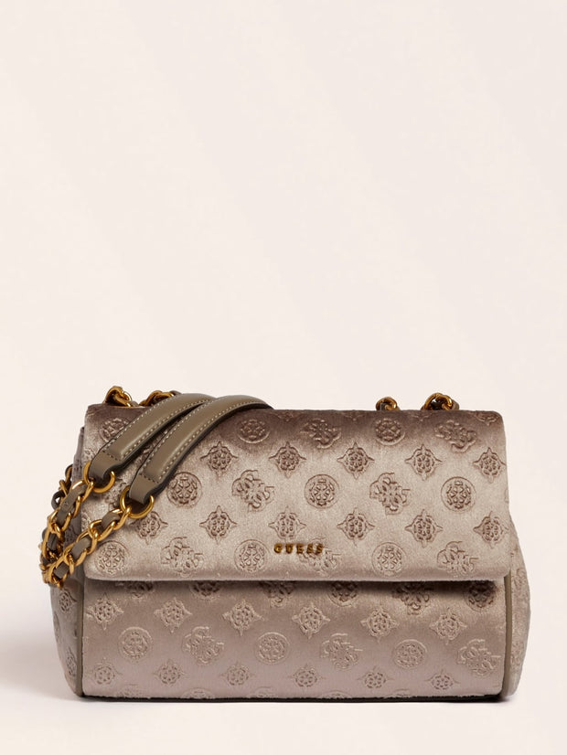 Sac Bandoulière Convertible GUESS Kimi en Velours