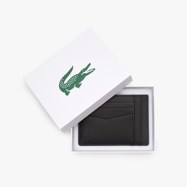 Porte-cartes LACOSTE en cuir Chantaco et lisse