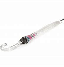 Parapluie ISOTONER Cloche transparente PVC/ PRINTANNIER
