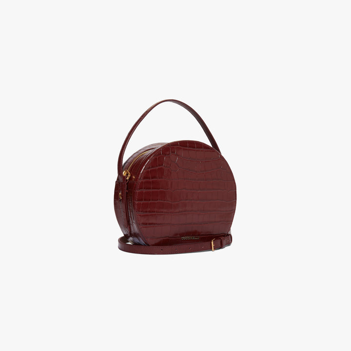 Sac bandoulière Coccinelle Jules Croco