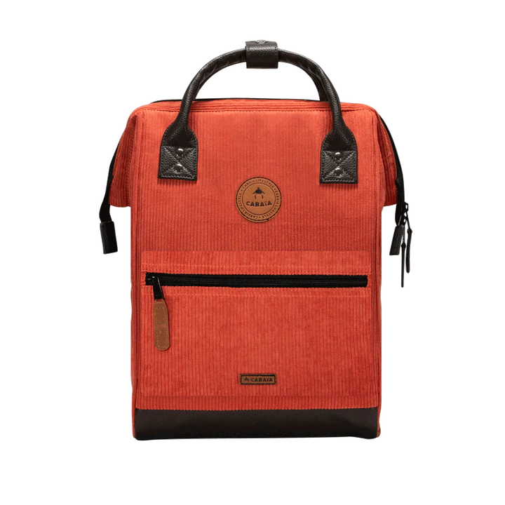 Sac à dos Cabaia Bruges Small Velours brique