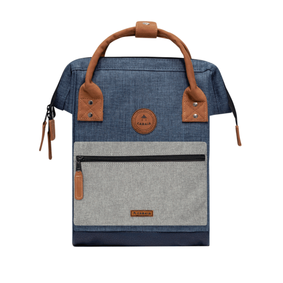Sac à dos Cabaia PARIS Bleu MELANGER Medium