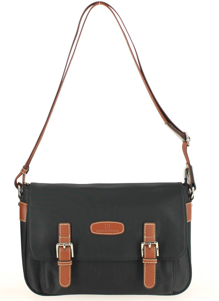 Petite besace HEXAGONA Cradle noir face
