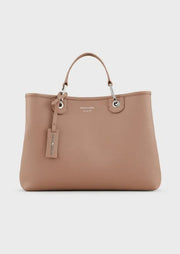 Emporio Armani Sac cabas MyEA Bag modèle grand CAMEL
