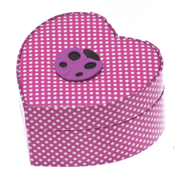 Coffret à bijoux junior Davidt's rose fermer