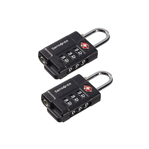 Lot de 2 cadenas samsonite à code