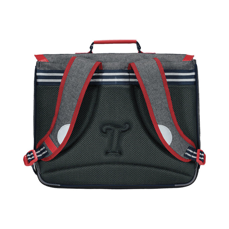 Cartable Tann's 41 cm Les Chinés Max Gris