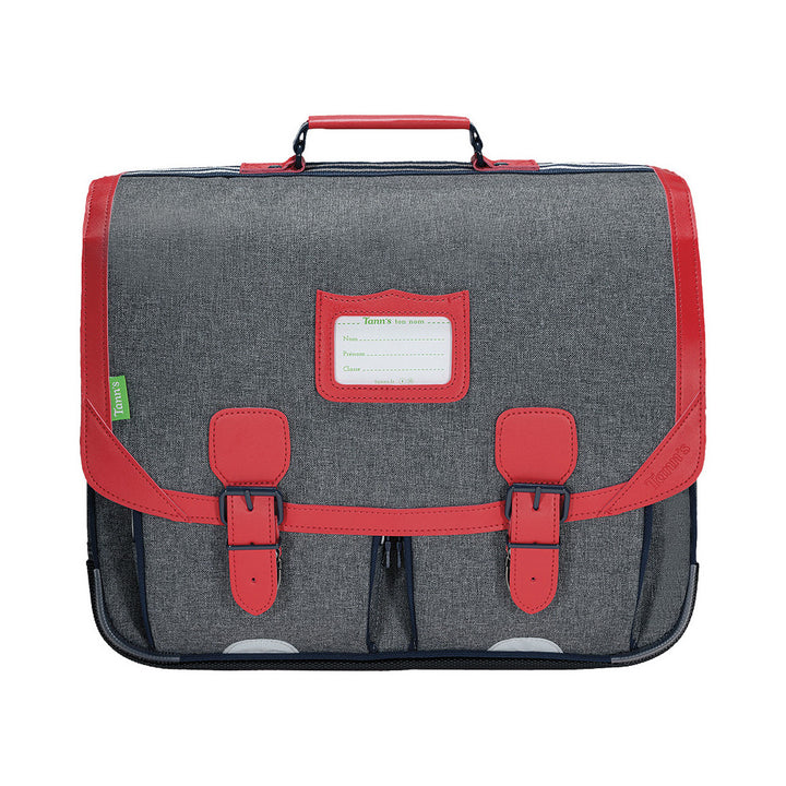 Cartable Tann's 41 cm Les Chinés Max Gris