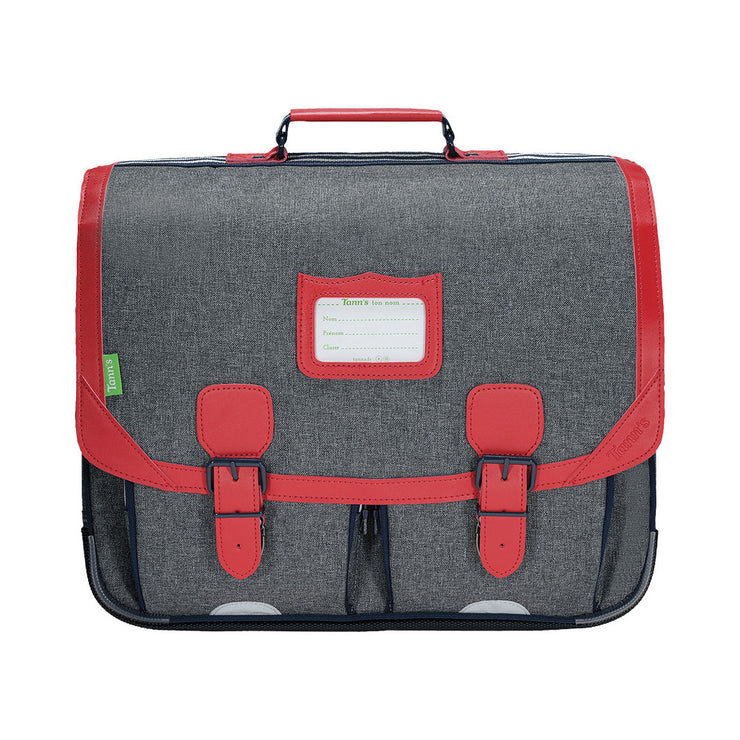 Cartable Tann's 41 cm Les Chinés Max Gris