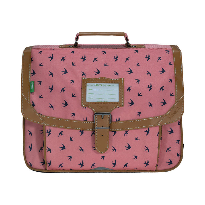 Cartable Tann's 38 cm Les Fantaisies Swann Rose