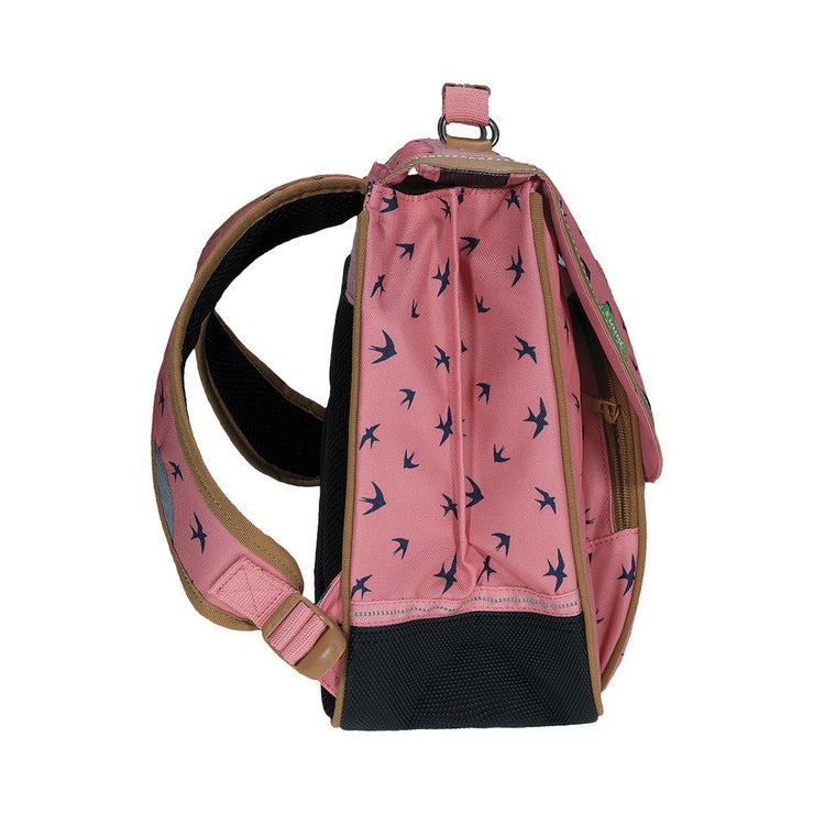 Cartable Tann's 38 cm Les Fantaisies Swann Rose