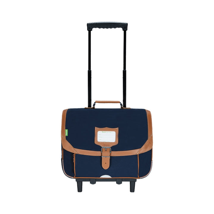 Cartable Tann's Trolley 38 cm Les Signatures Bleu - la maro