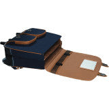 Cartable TANN'S Trolley 41 cm Les signatures camille Bleu marine