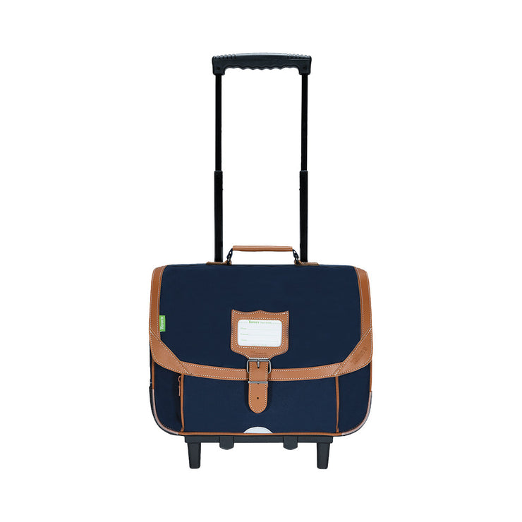 Cartable Tann's Trolley 38 cm Les Signatures Bleu