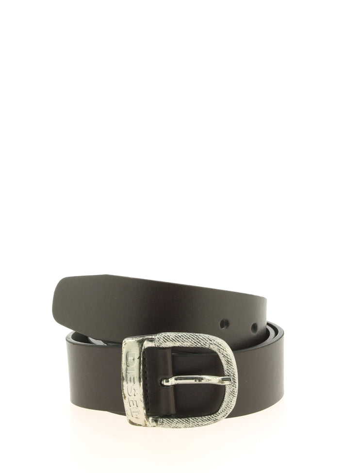 Ceinture homme DIESEL Bawre Marron Foncé 