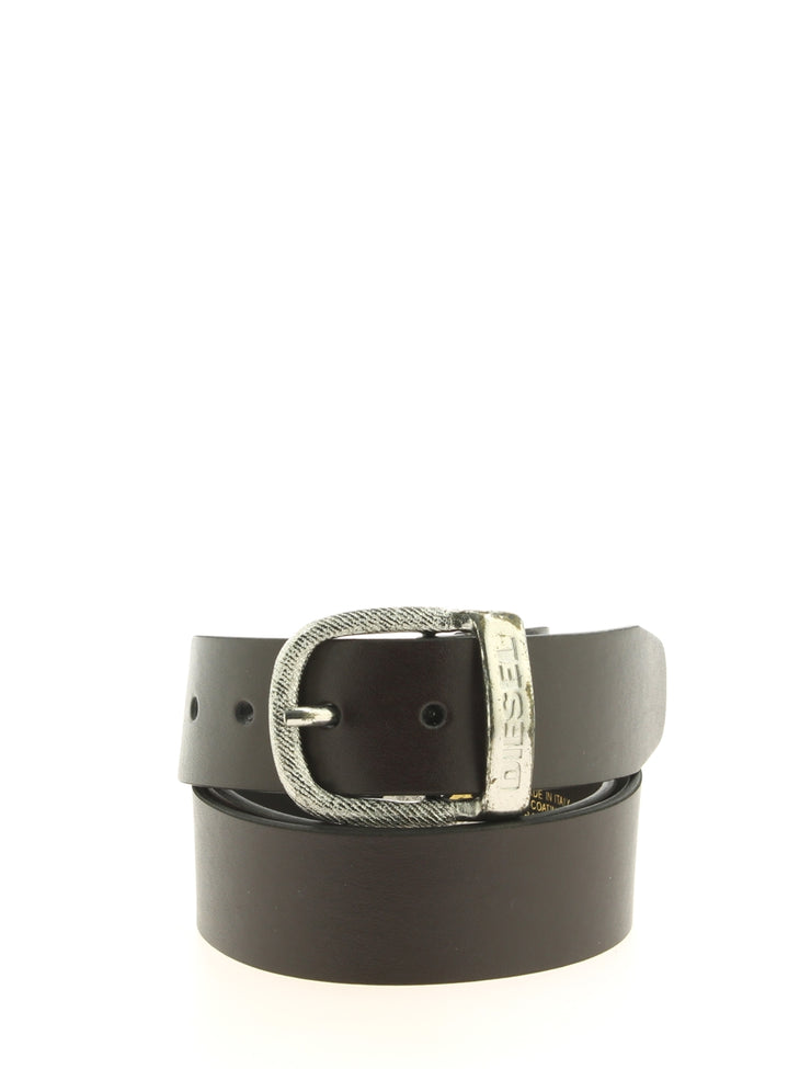 Ceinture homme DIESEL Bawre Marron Foncé 
