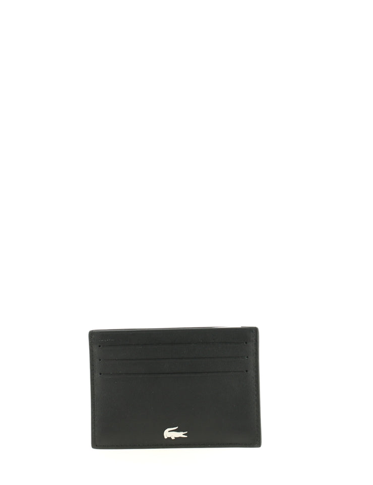 Coffret portefeuille et porte-cartes LACOSTE Large Billfold Noir