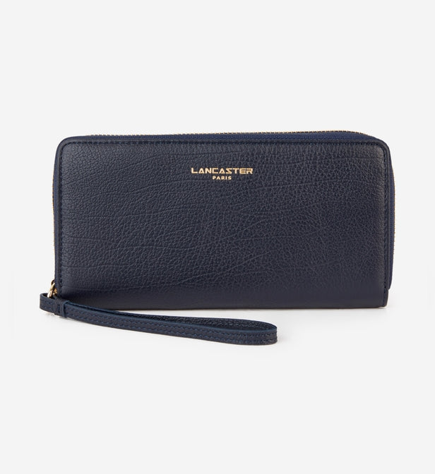 Portefeuille compagnon LANCASTER Dune Bleu Foncé - la maro