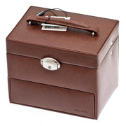 Petit Coffret à bijoux carre euclide Davidt's marron