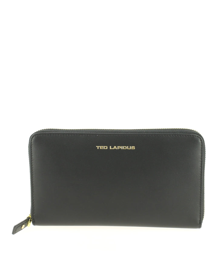 Ted Lapidus cuir Giorgie TL MR1436 Noir face