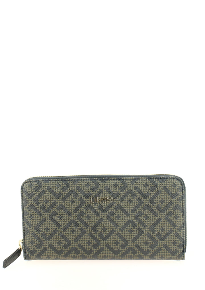 Grand Portefeuille Liu Jo MANHATTAN Militaire face