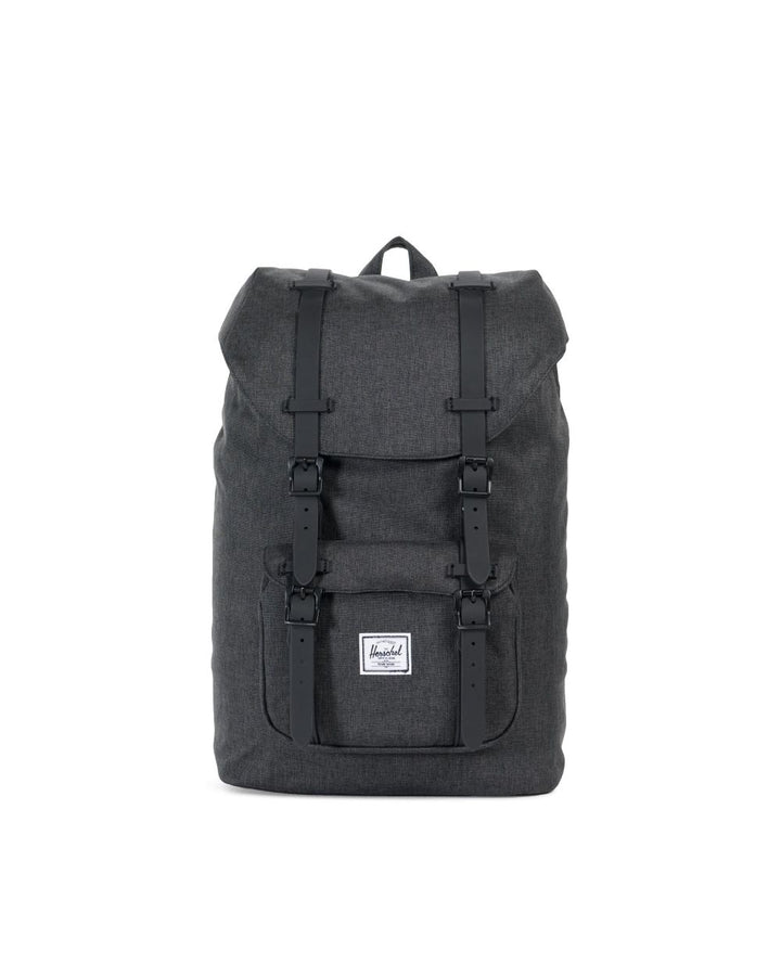 Sac herschel little america black crosshatch face